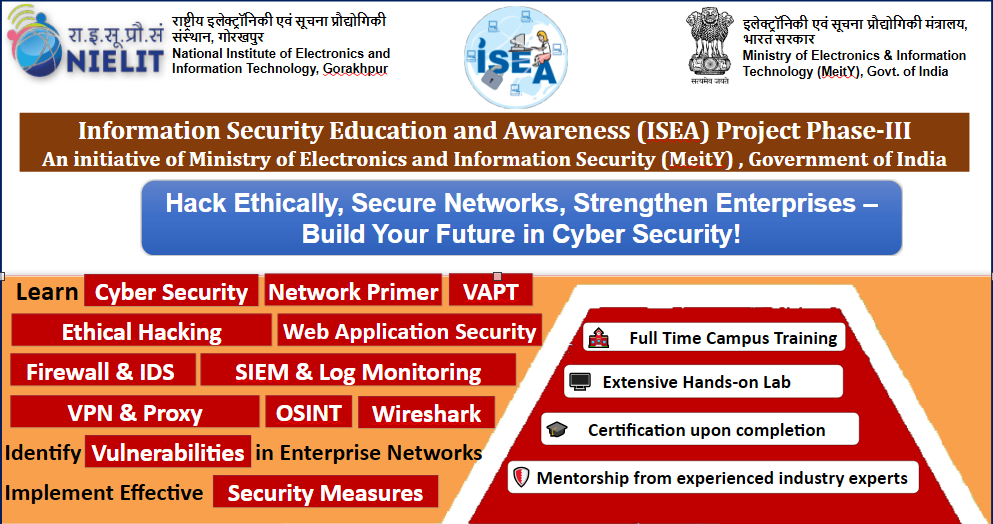 One Week Bootcamp Program on Enterprise Network Security(In-Campus Mode)